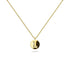 Solid 925 Sterling Silver Initial Alphabet Personalised Disc Necklace